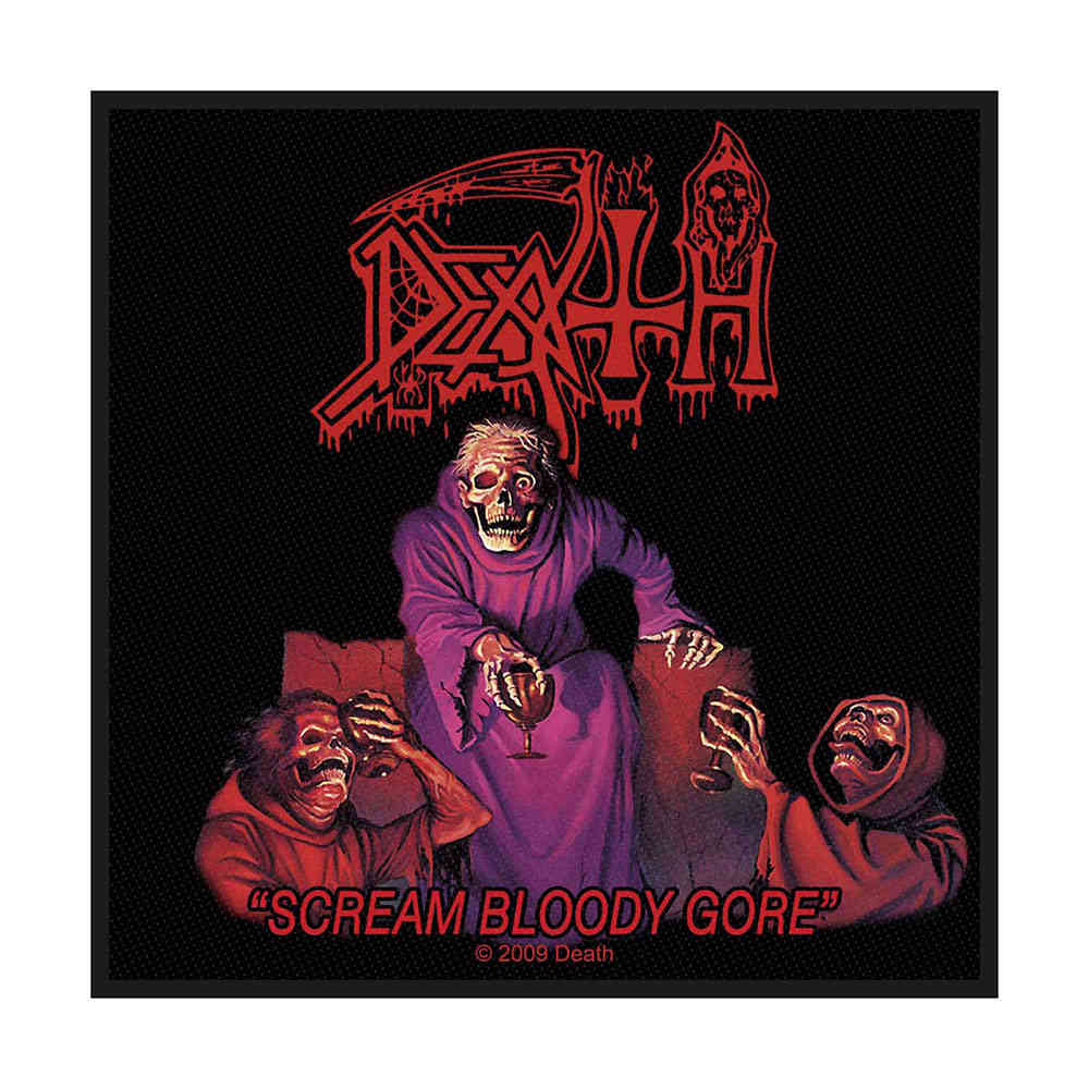 Death - Scream Bloody Gore Patch - Multicolours